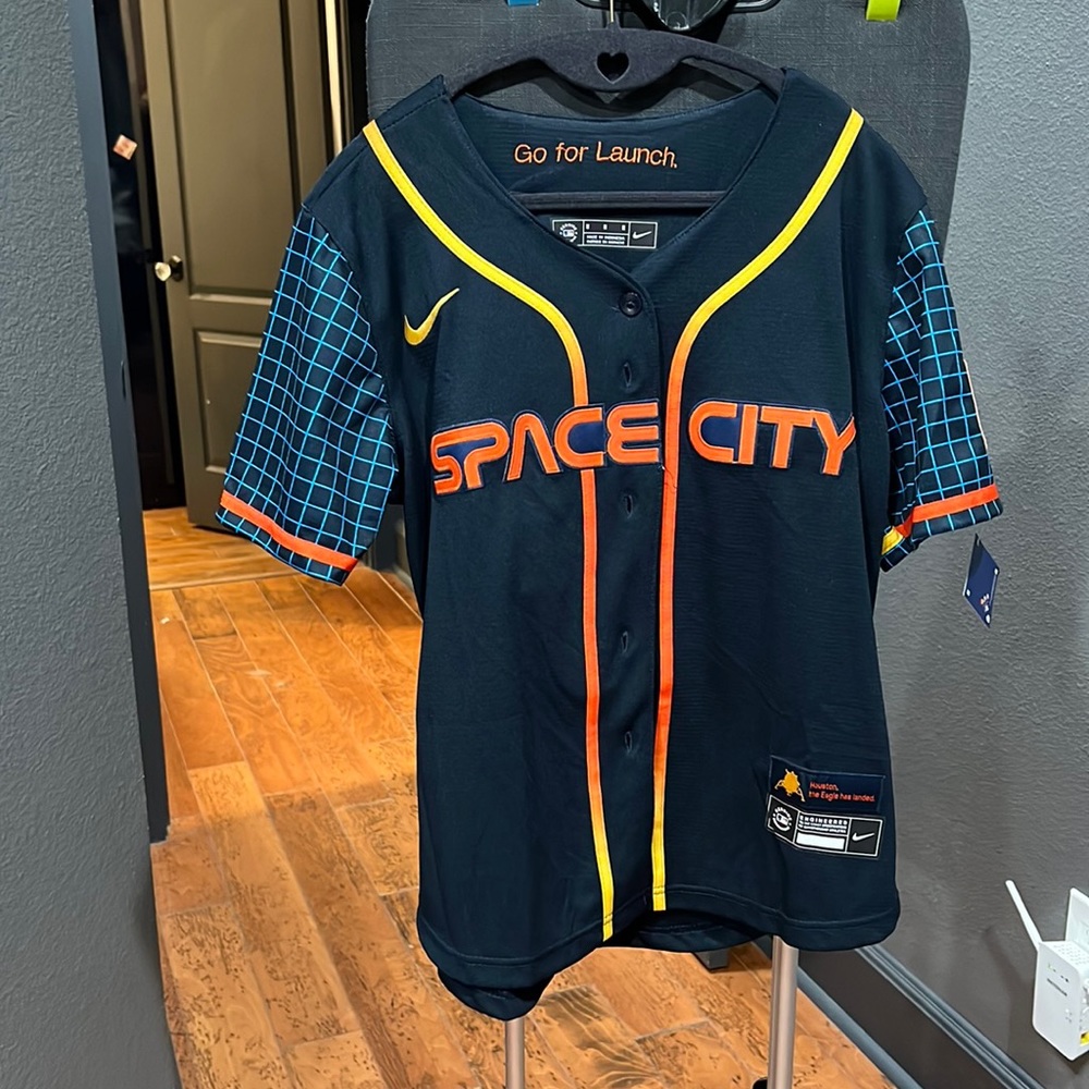 BNWT Space City Astros Jersey-Nolan Ryan. Nike. Womens Medium